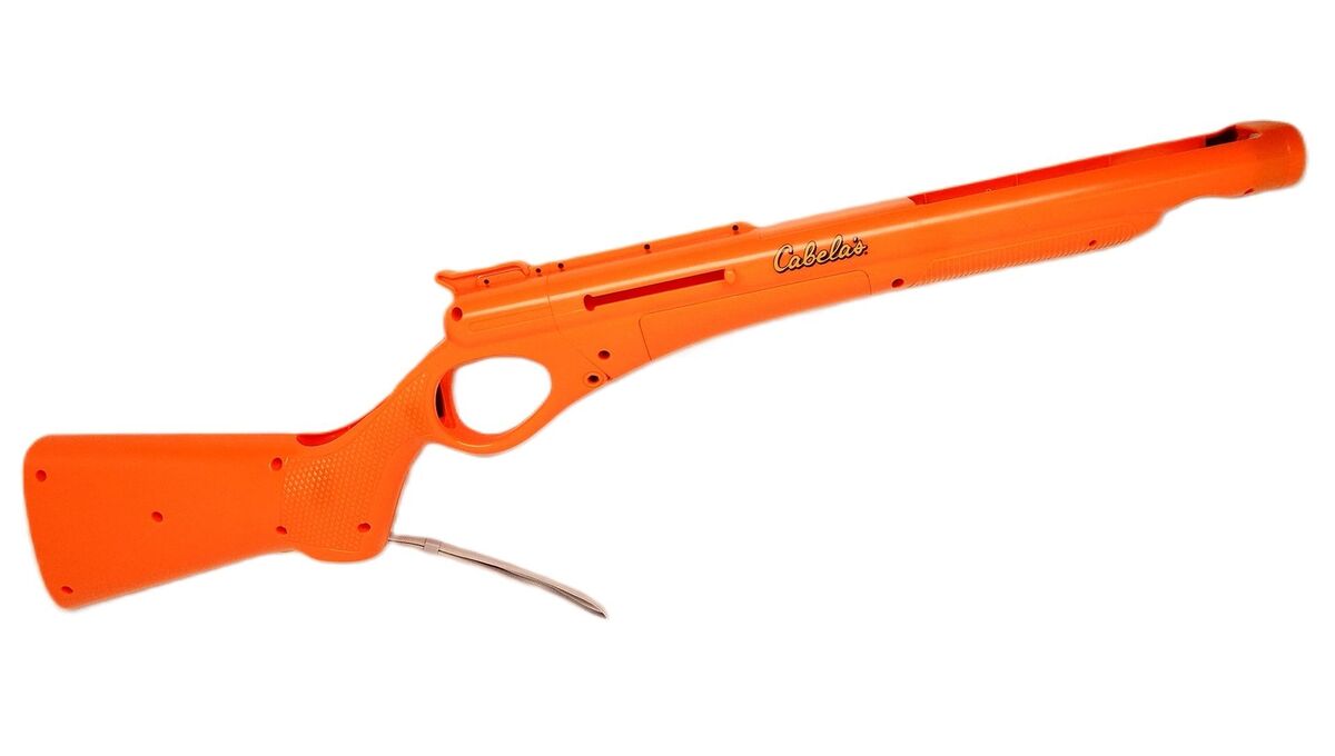 Activision Cabela's Orange Double-Barrel Shotgun Attachment - Nintendo Wii