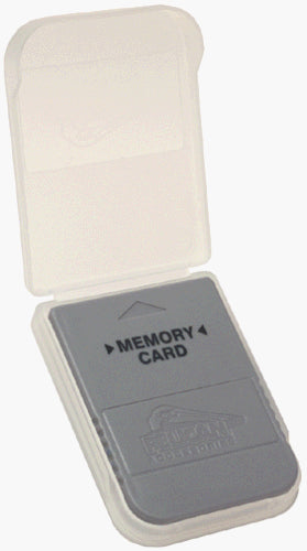 Pelican Memory Card 1Meg - 15 Blocks in Gray - PlayStation
