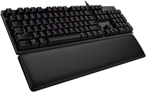 Logitech G513 Gaming Keyboard with GX Blue Switches - Clicky