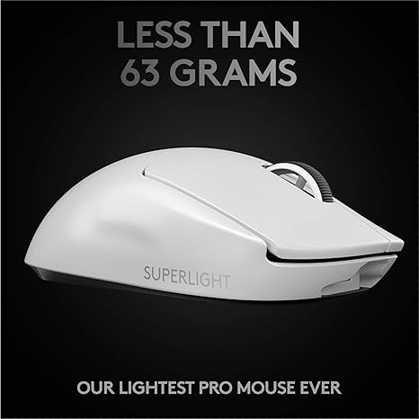 Logitech G PRO X Superlight Wireless Gaming Mouse - White