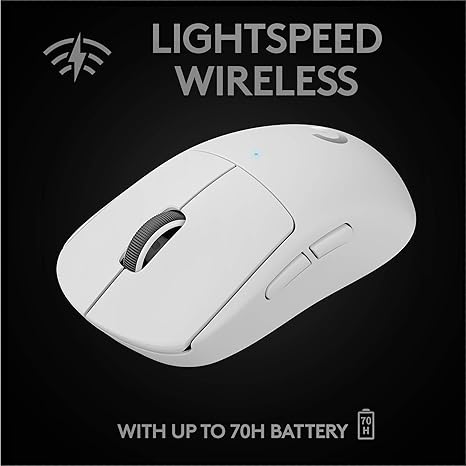 Logitech G PRO X Superlight Wireless Gaming Mouse - White