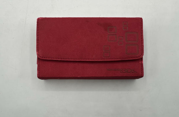 Mad Catz Microsuede Wallet Case for Nintendo 3DS - Red