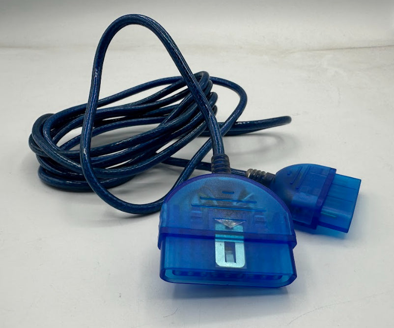 7ft Controller Extension Cable for PSone - Blue