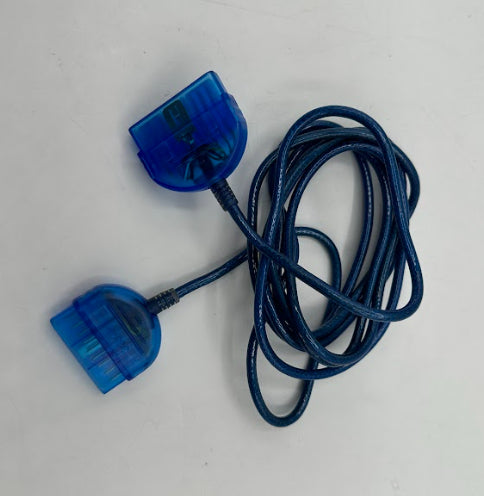 7ft Controller Extension Cable for PSone - Blue