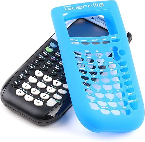 Guerrilla Silicone Case for TI-84 Plus Graphing Calculator - Blue