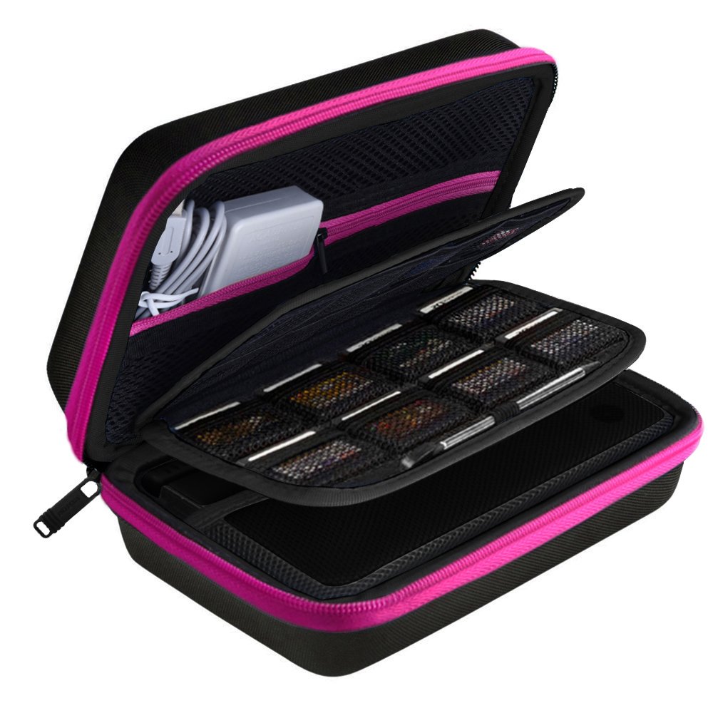 AUSTOR Case for Nintendo 'New' 3DS XL - Black/Rose