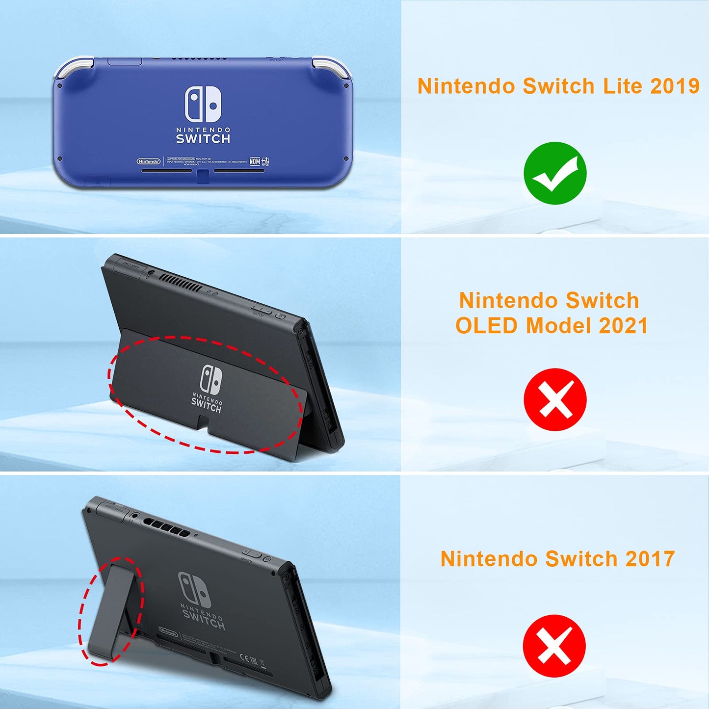 Fintie Carrying Case for Nintendo Switch Lite - Starry Sky