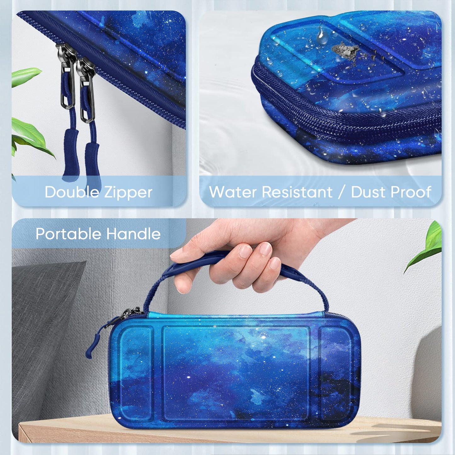 Fintie Carrying Case for Nintendo Switch Lite - Starry Sky