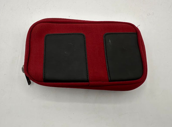 BD&A Nintendo DSi XL Travel Pouch Zippered Case - Burgundy