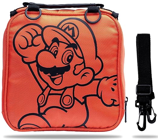 PowerA Nintendo 3DS Super Mario Bros. 9' Travel Bag - Red [PLEASE READ]