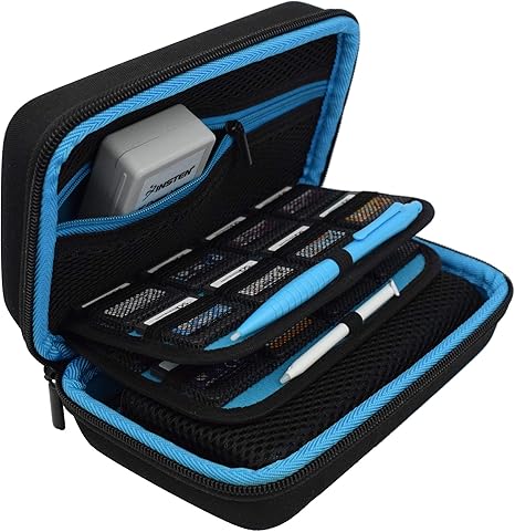 Take Case Universal Protective Case for Nintendo DS 3DS - Black/Blue