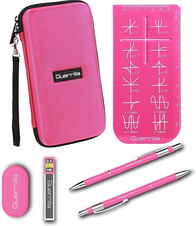 Guerrilla Calculator Hard Travel Case - Pink
