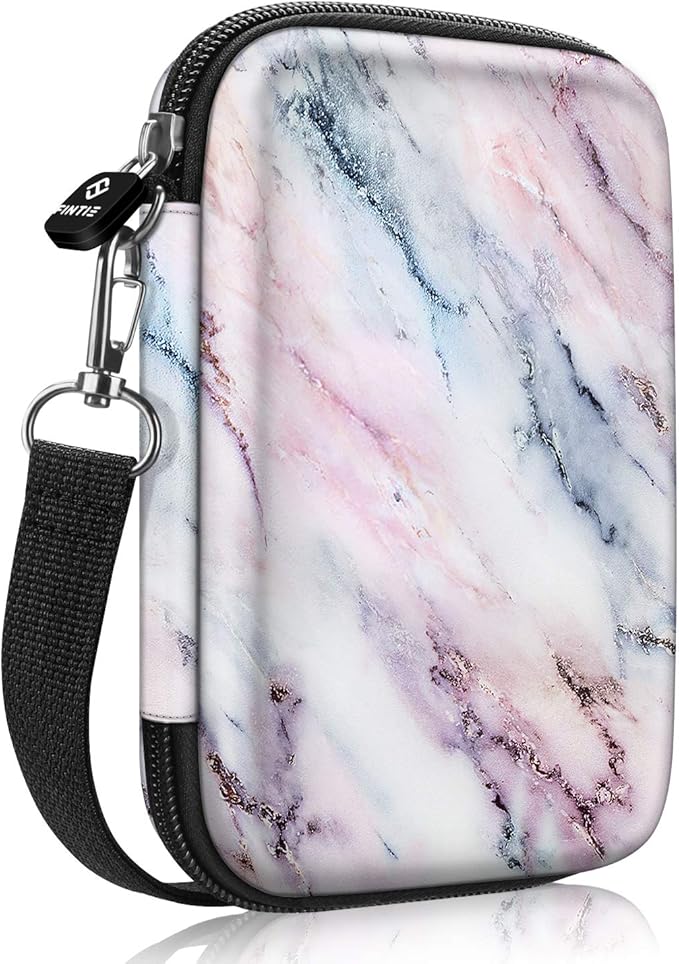 Fintie Travel Case for Nintendo 'New' 2DS XL - Pink Marble