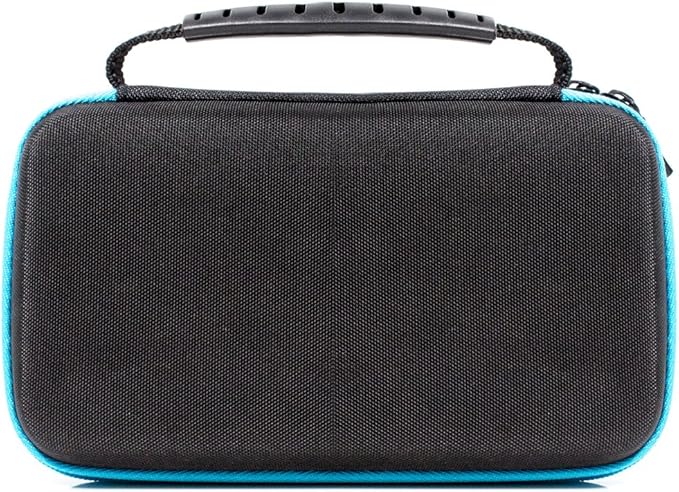 Orzly Carry Case for Nintendo 'New' 2DS XL - Black/Aqua