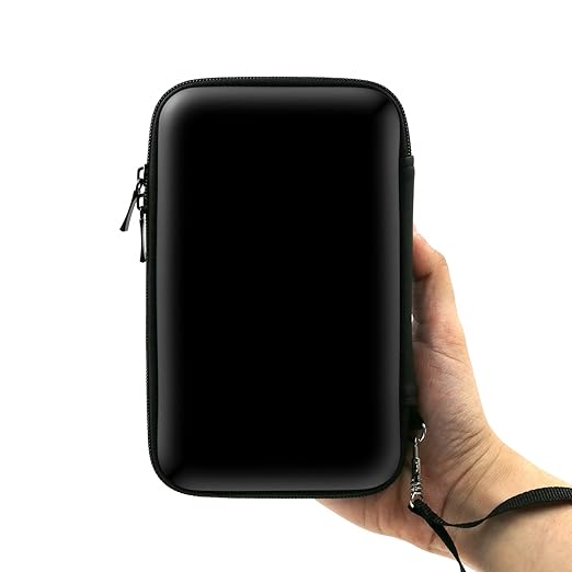 Unbranded Nintendo DSi XL 3DS XL Travel Case - Black
