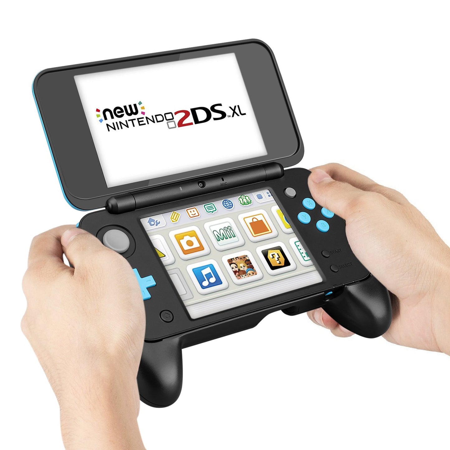 'New' Nintendo 2DS XL Ergonomic Hand Grip - Black