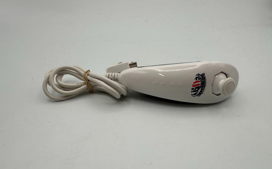 iConcepts Game Fury Nunchuk Controller for Nintendo Wii - White