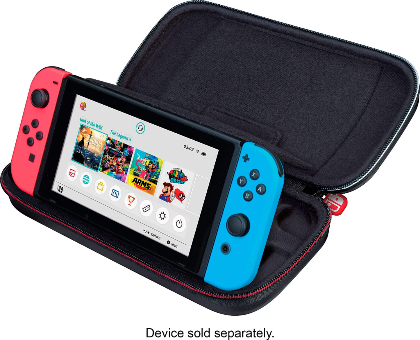 RDS Nintendo Switch Protective Deluxe Carrying Case – Black