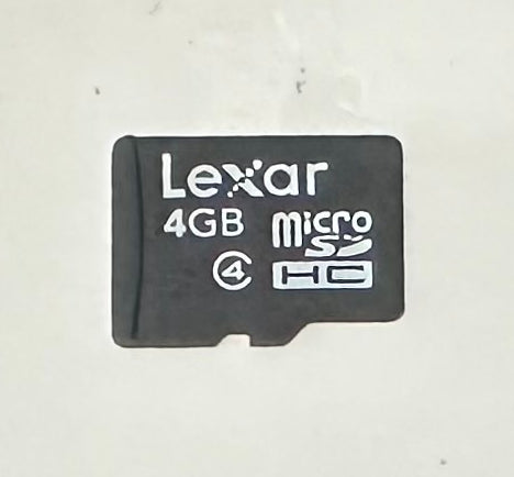 Lexar Micro SDHC 4GB Class 4 Memory Card