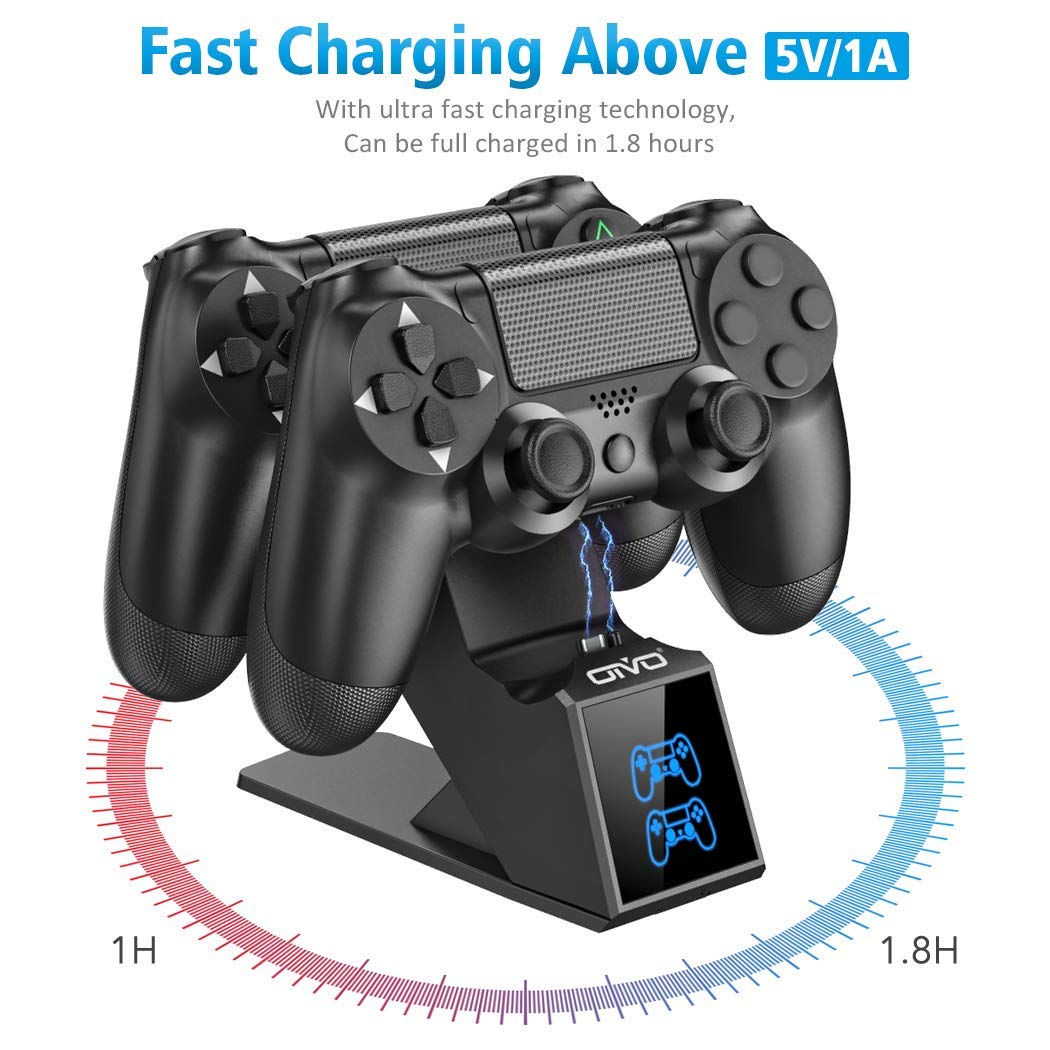 OIVO PS4 Dual Controller Charging Dock