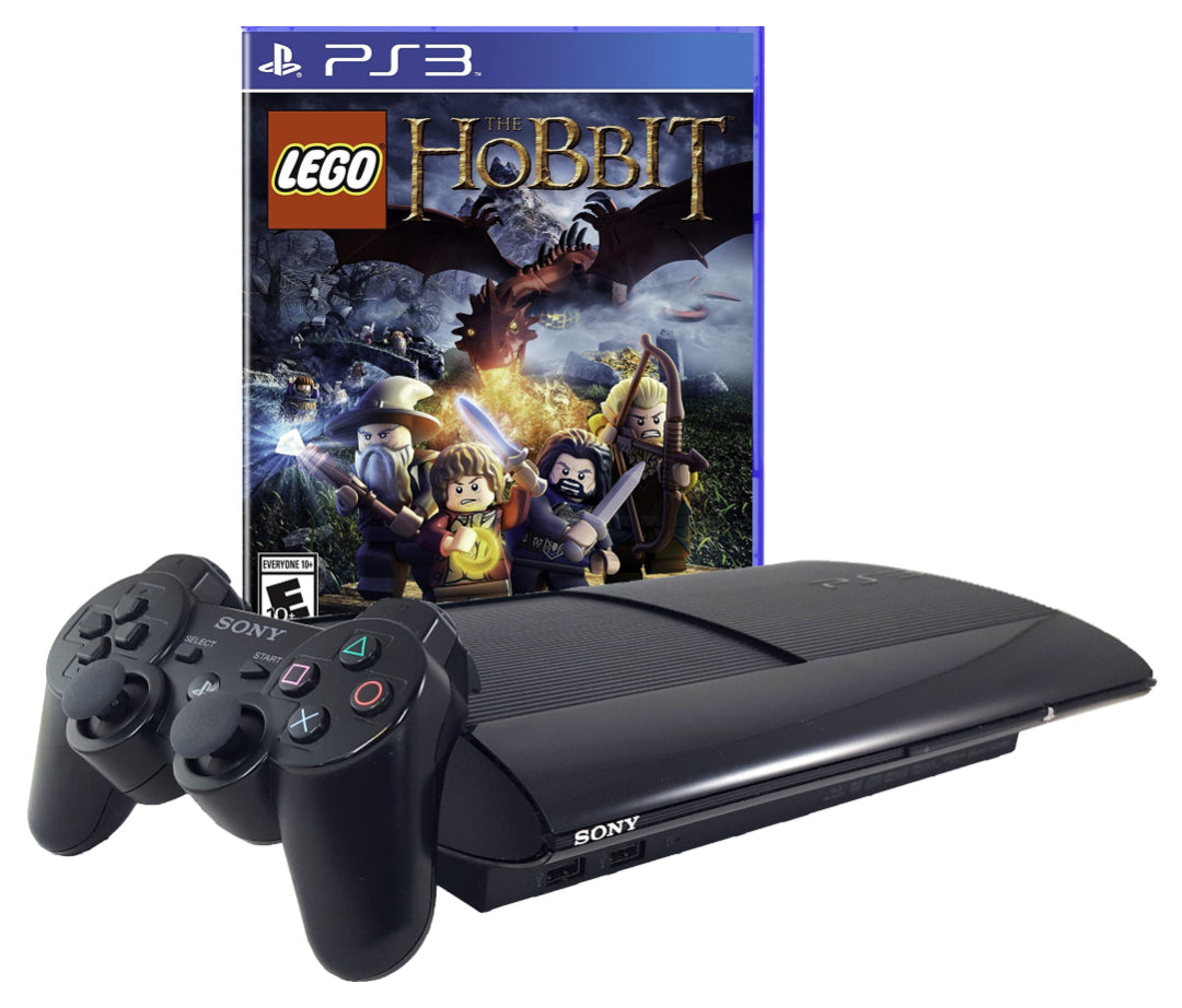 Sony PlayStation 3 PS3 Super Slim 500GB - LEGO: The Hobbit Bundle