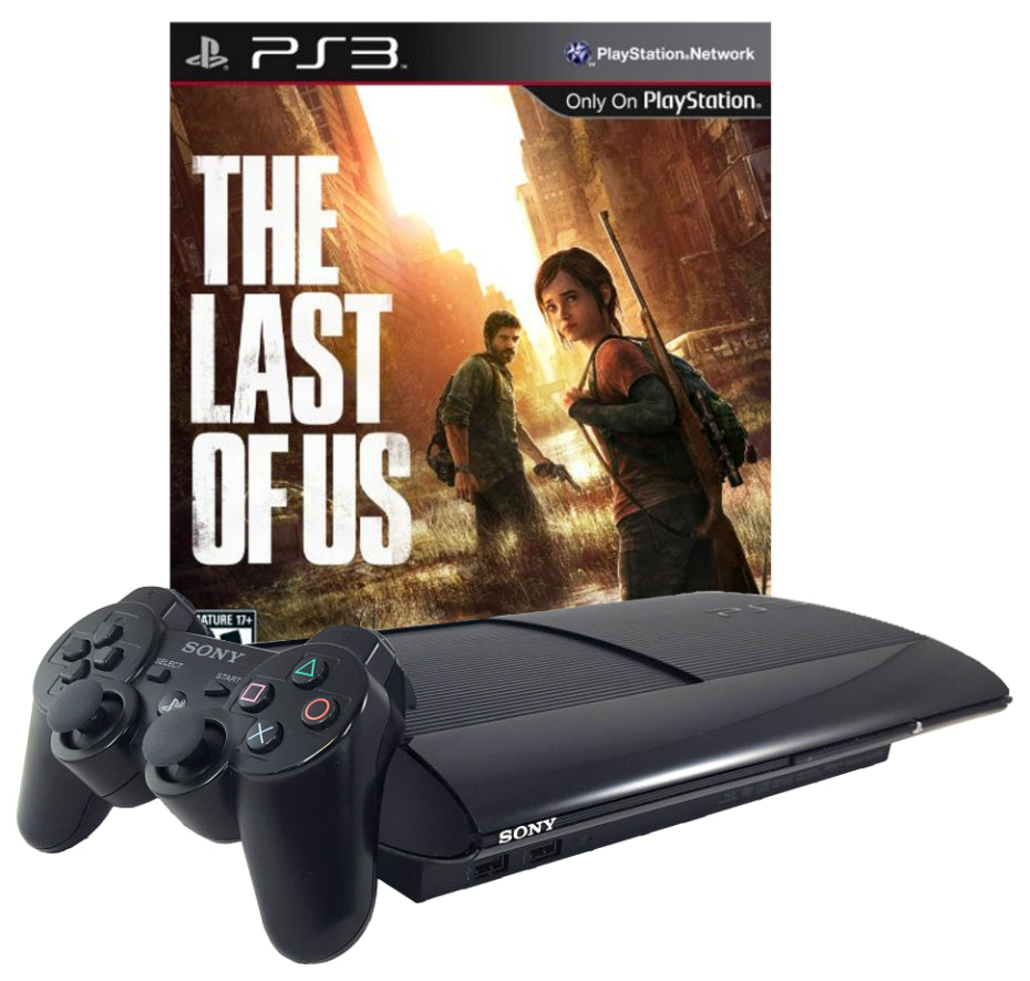Sony Playstation 3 PS3 Super Slim 500GB - The Last of Us Bundle