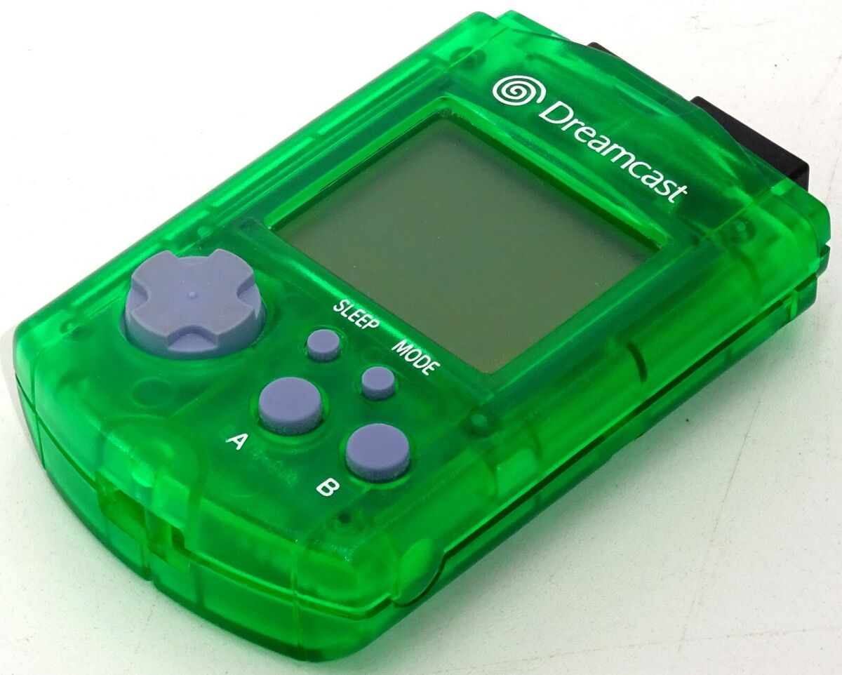 Official Sega Dreamcast Visual Memory Unit VMU - Green