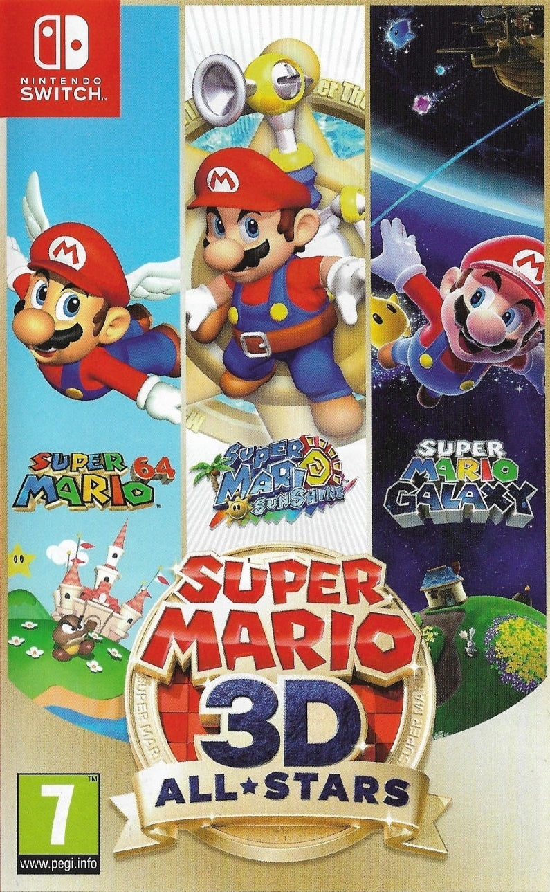 Super Mario 3D All-Stars - Nintendo Switch [PAL IMPORT, CARTRIDGE ONLY]