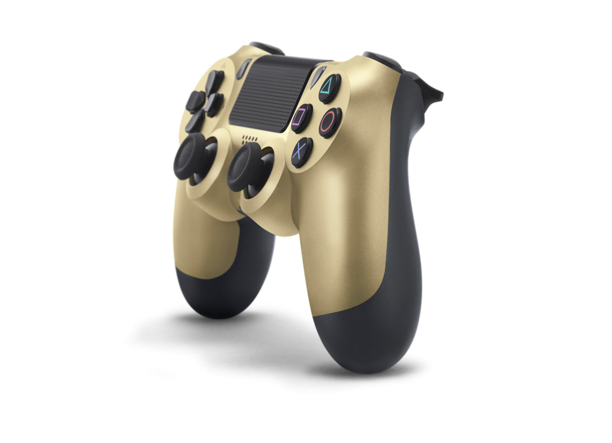 DualShock 4 Wireless Controller for PlayStation 4  PS4 - Gold/Black [Import]