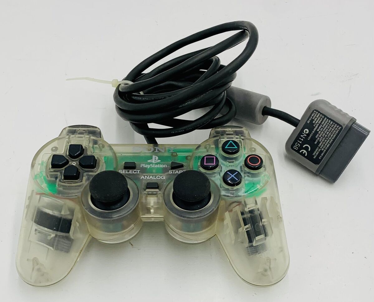PlayStation PS1 DualShock Controller - Clear