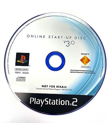 Online Start-Up Disc v3.0 - PlayStation 2 PS2 [PLEASE READ]