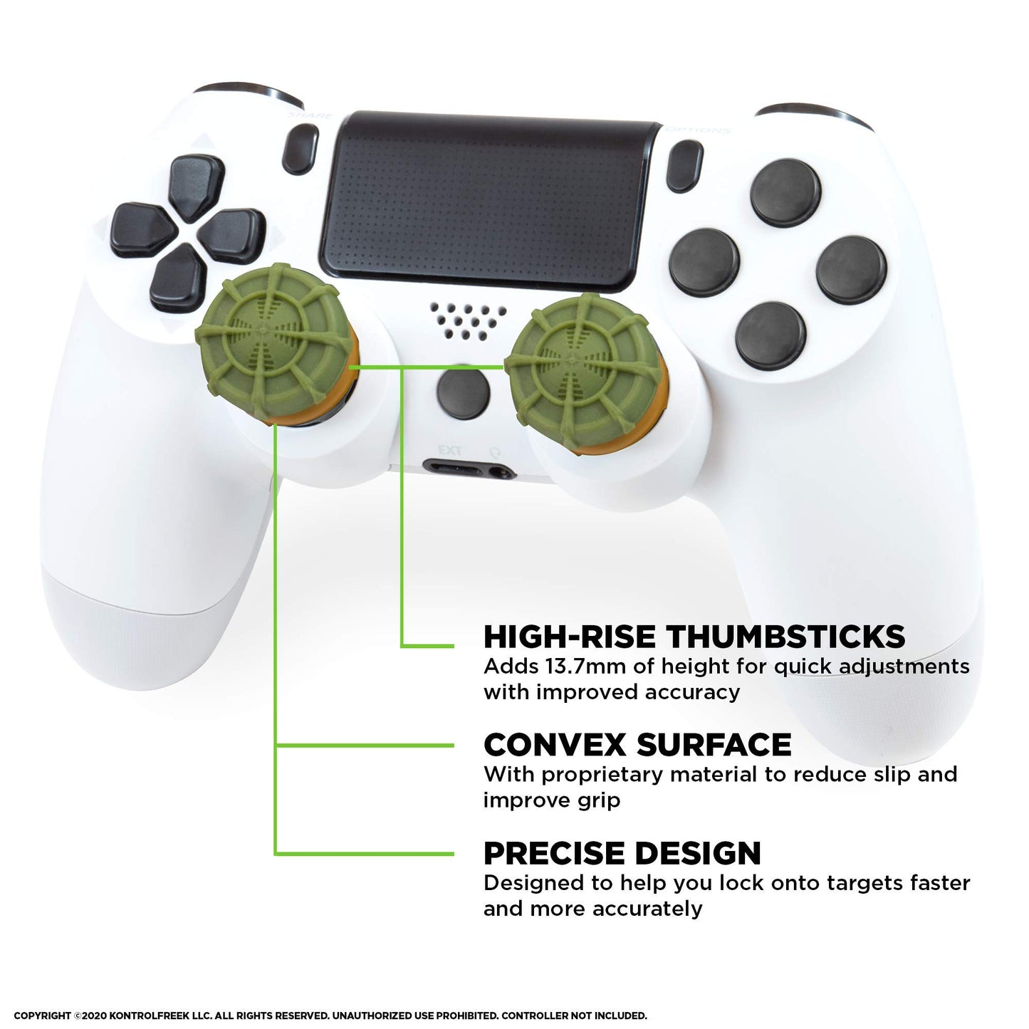 KontrolFreek Sniper Thumbsticks for Dualshock 4
