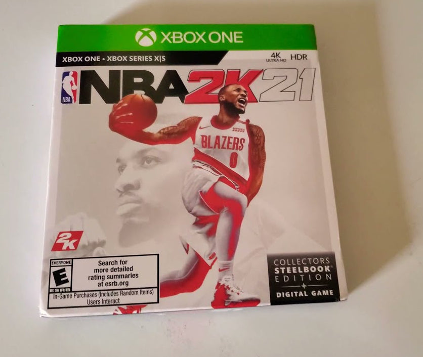 NBA 2K21 Digital Collectors Steelbook Edition - Xbox One