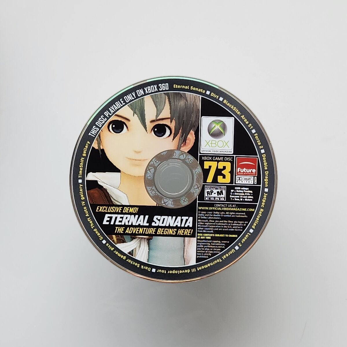 Official Xbox 360 Magazine Demo Disc #73 Eternal Sonata