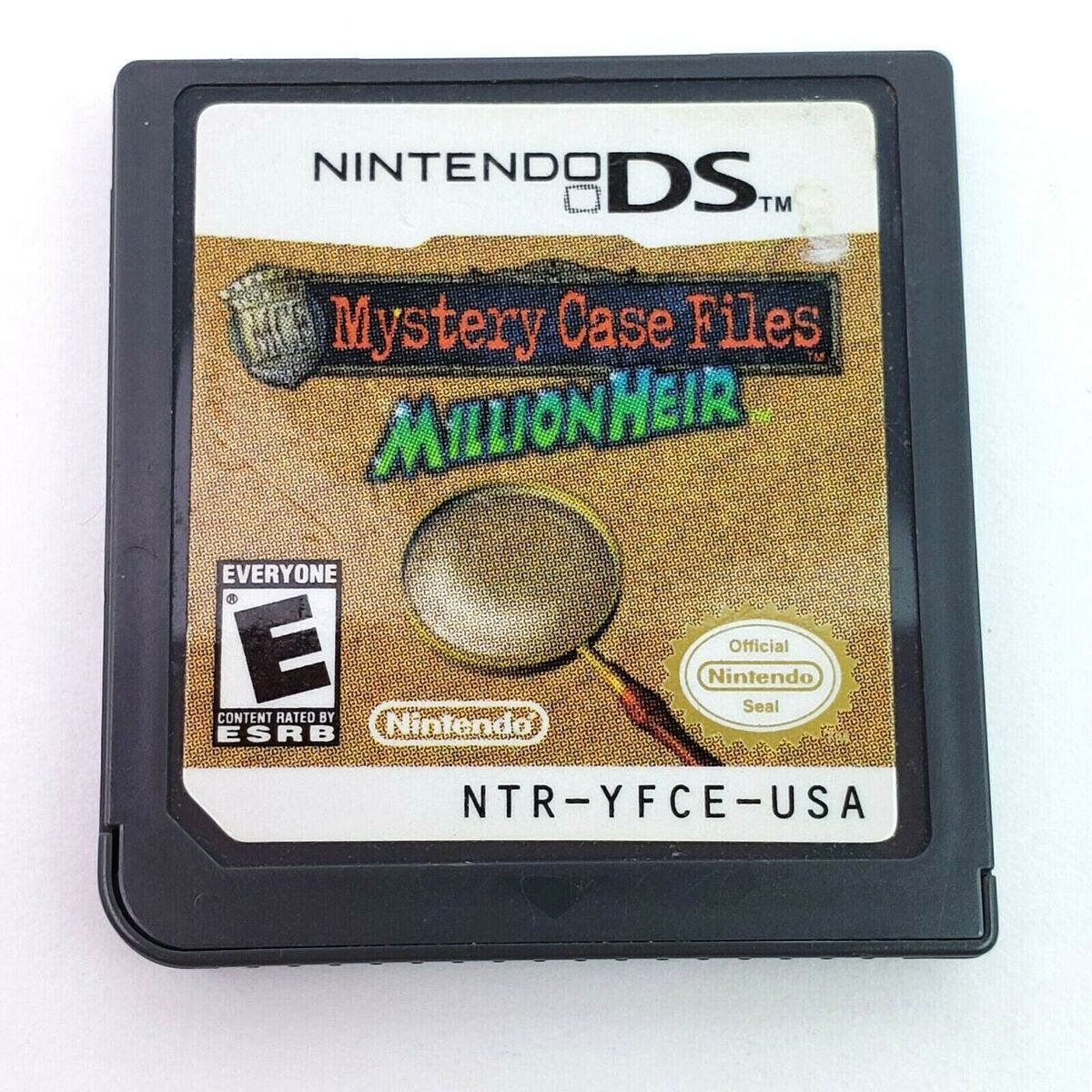 Mystery Case Files: MillionHeir - Nintendo DS [CARTRIDGE ONLY]