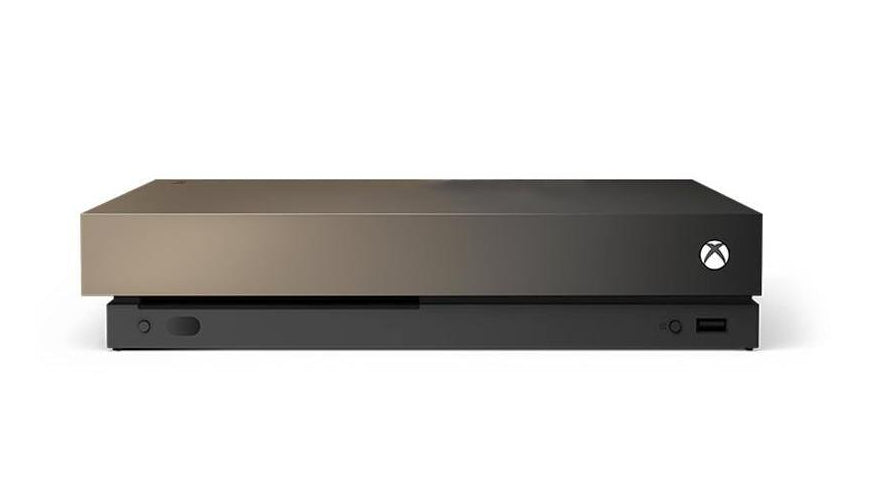 Microsoft Xbox One X Gold Rush Limited Edition 1TB Console