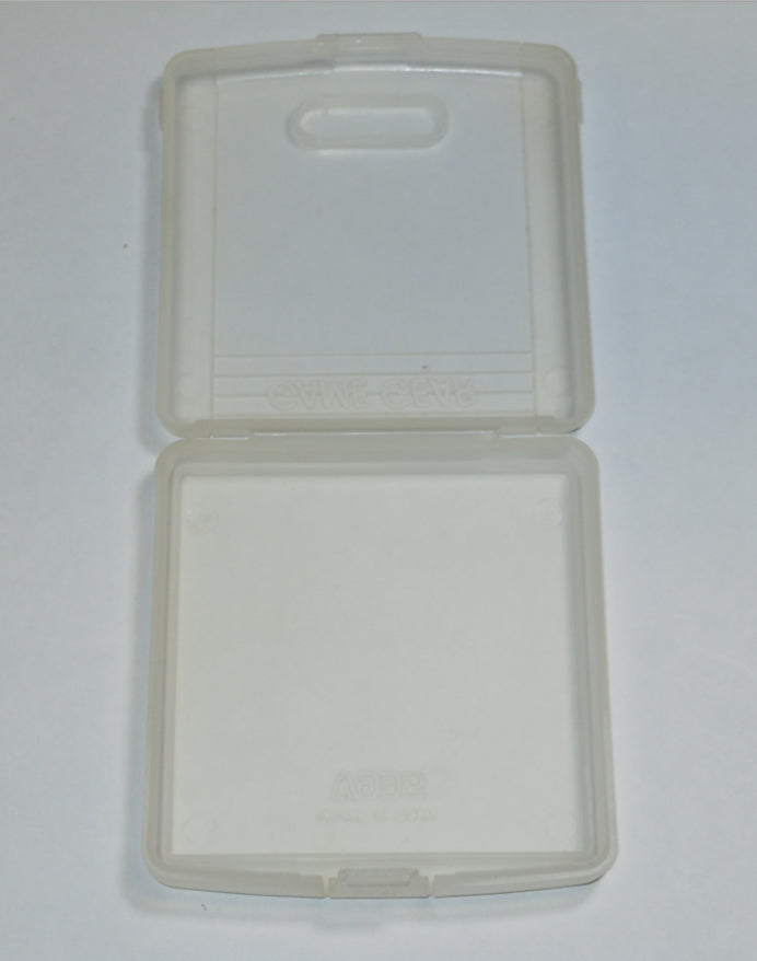 SEGA Game Gear Cartridge Dust Case - Clear