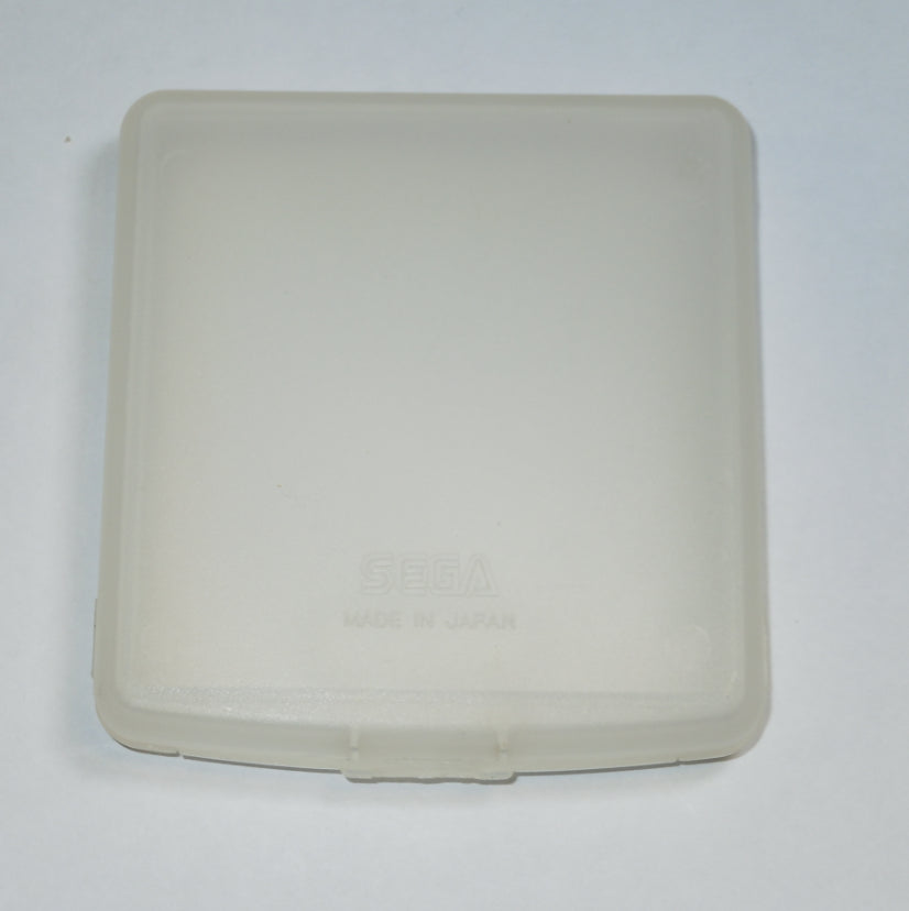 SEGA Game Gear Cartridge Dust Case - Clear