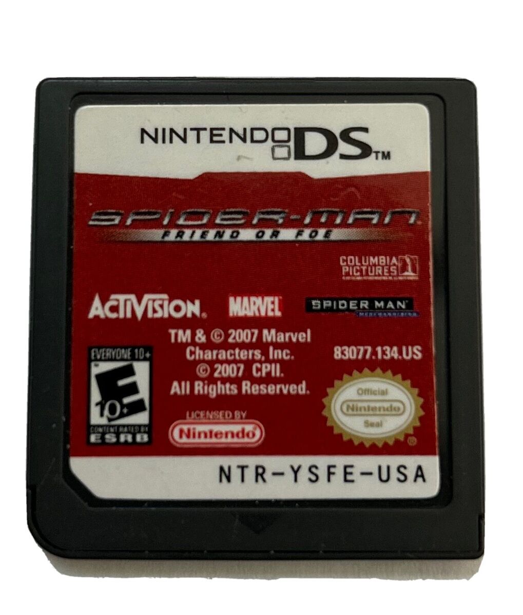 Spider-Man: Friend or Foe - Nintendo DS [CARTRIDGE ONLY]