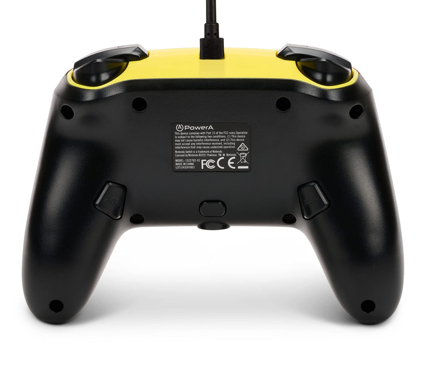 PowerA Enhanced Wired Controller for Nintendo Switch - Pokémon: Pikachu Arcade