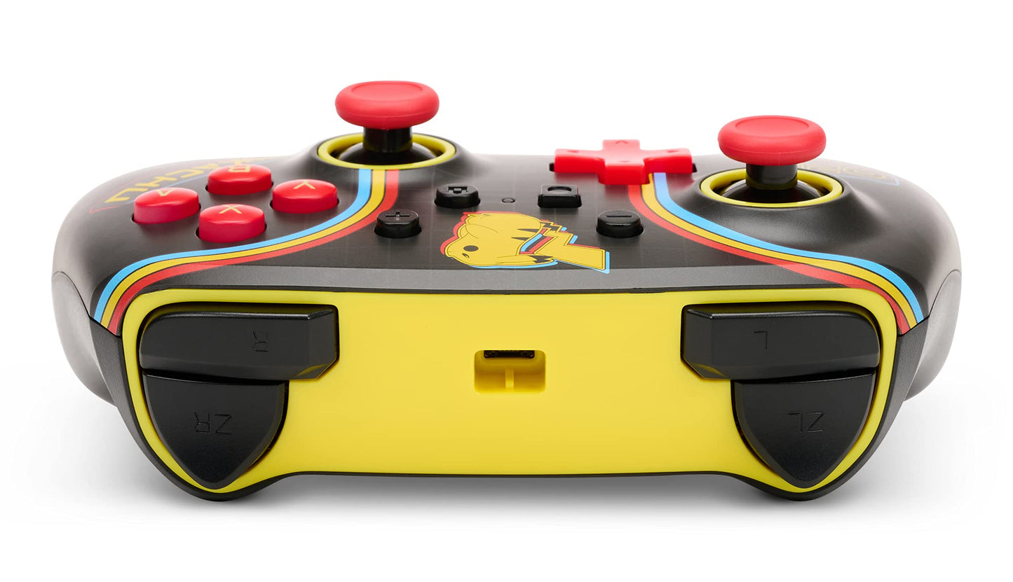 PowerA Enhanced Wired Controller for Nintendo Switch - Pokémon: Pikachu Arcade