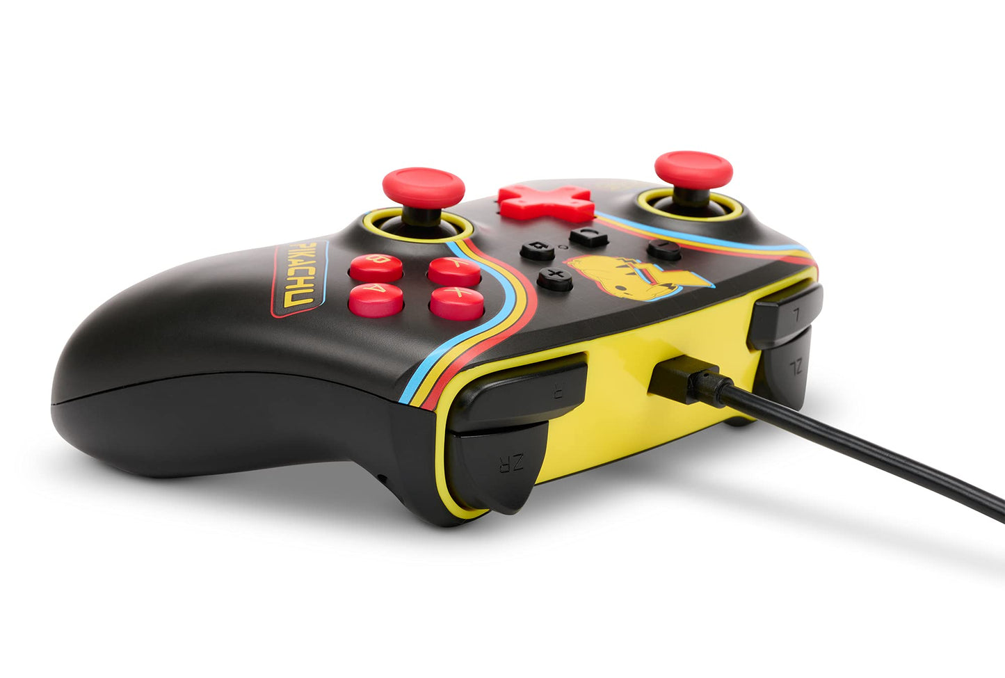 PowerA Enhanced Wired Controller for Nintendo Switch - Pokémon: Pikachu Arcade