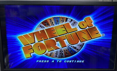 JAKKS Pacific Wheel of Fortune Plug and Play TV Game