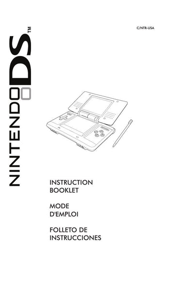Nintendo DS Instruction Manual