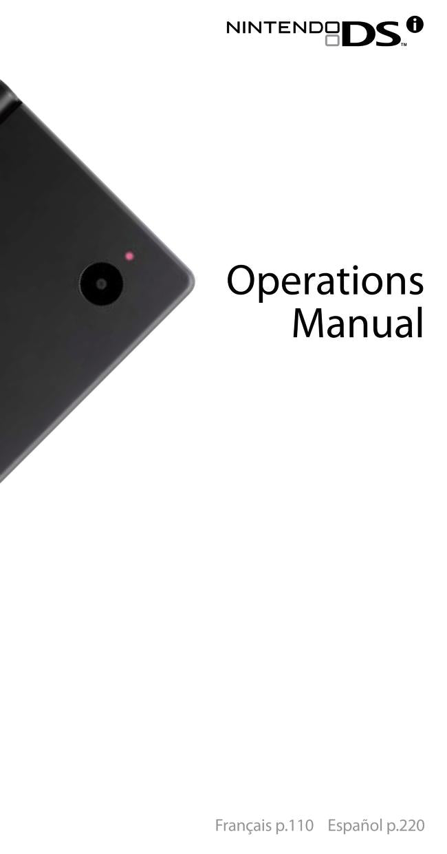 Nintendo DSi Instruction Manual