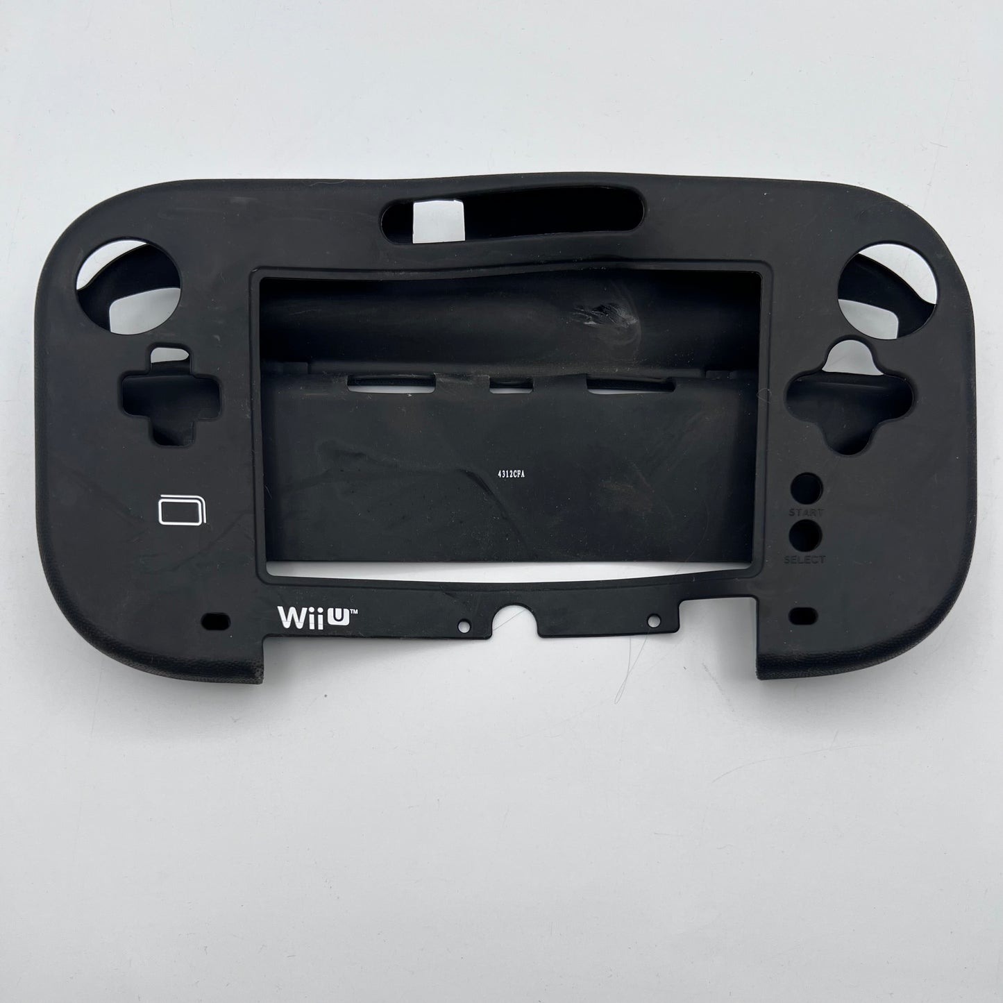 Silicone Protective Cover for Wii U GamePad Controller - Black