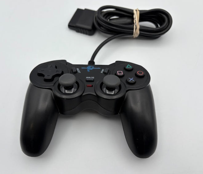 Game Hawk PlayStation 2 PS2 Wired Controller - Black