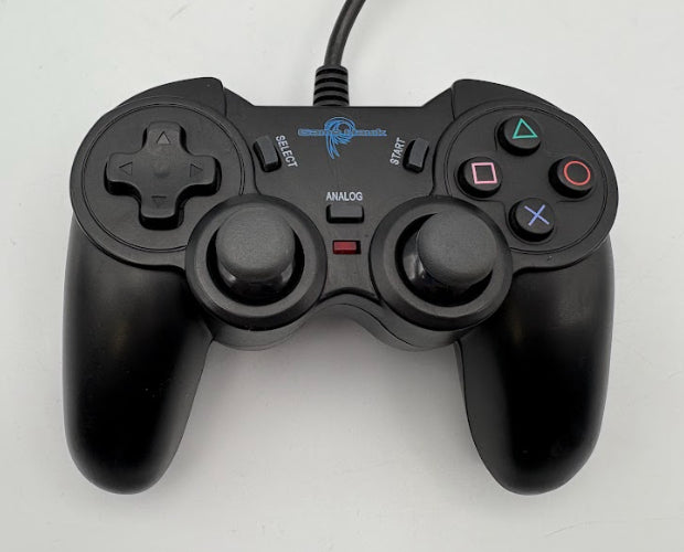Game Hawk PlayStation 2 PS2 Wired Controller - Black