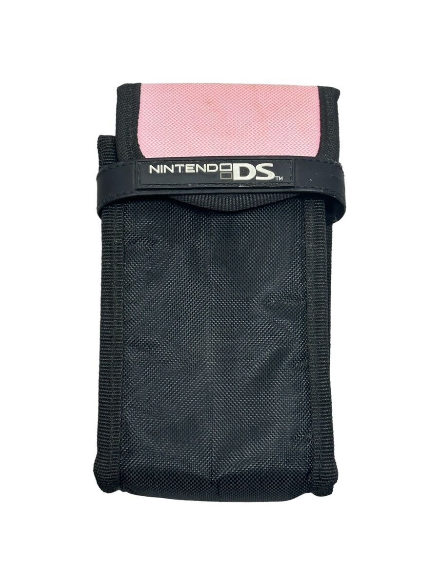 Nintendo DS Lite BD&A Switch 'N Carry System Case - Black & Pink [PLEASE READ]