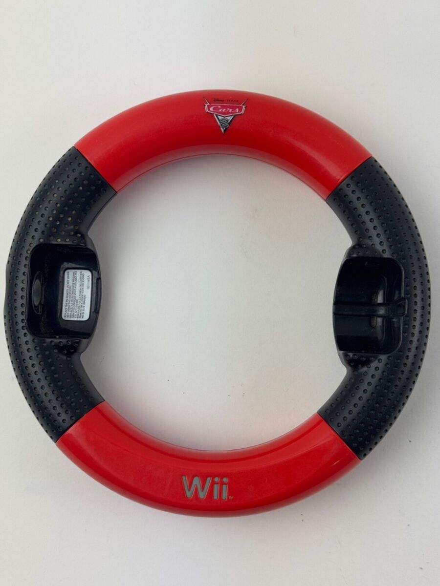 PDP Racing Wheel for Nintendo Wii - Cars Red